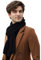 Prettystern Yak-Wolle und Lamm-Wolle luftig Warm Strick-Schal Winter-Schal Kaschmir Stola für Herren Damen Schwarz