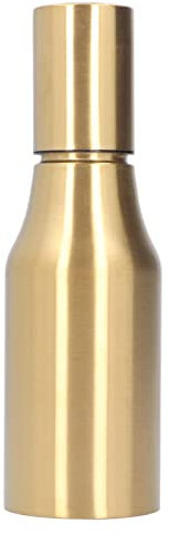 Bottiglie di Olio, Dispenser di Olio d'oliva, Dispenser di Olio in Acciaio Inossidabile da 17 Once 500 ml Decanter per Olio d'oliva da Cucina Decanter per Olio d'oliva a Prova(Oro)