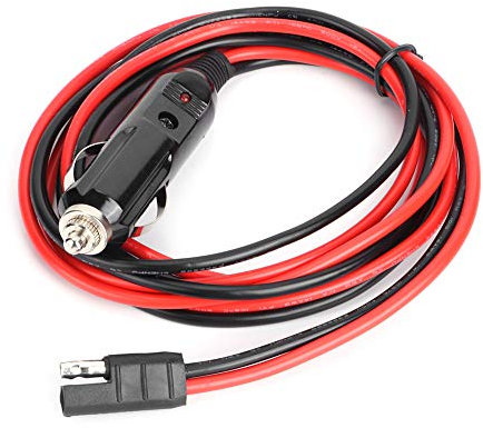 Radio Stromkabel Auto Netzkabelstecker Kabel mit 12V Zigarettenanzünderstecker Gleichstrom Autoradio-Stromkabel Passend für GM3188 GM3688 GM1280 Mobiles Funkgerät