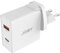JOBY Reise-Ladegerät Wandstecker 35W Dualer Ausgang PD + USB (JB01807-BWW)