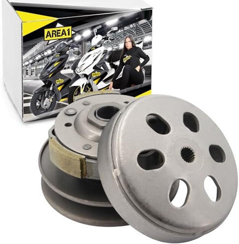 Area1 Ersatz Wandler + Kupplung + Glocke 125mm für 125/150ccm China 4T Motoren, Kompatibel mit RS Flex-Tech Vanguard Zhej Qinqui Sonik Wangye
