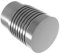 Sellon24® Edelstahl V4A Rohr Endkappe Handlauf 42,4x2mm Aufsteckkappe Einsteckkappe mit Rillen Rohrverschluss Handlauf Rundrohr Geländer Treppengeländer Edelstahlrohr Rohrabschluss 0736