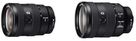 Sony E 16-55mm f/2.8 G | APS-C, Standard-Zoom-Objektiv (SEL1655G) & FE 24-105mm f/4 G OSS | Vollformat, Standardzoomobjektiv (SEL24105G)