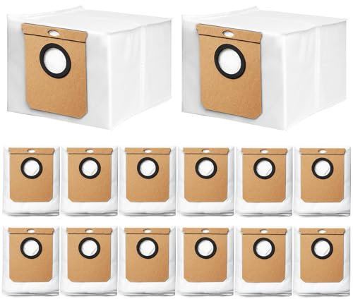 Bluearks 14 Stück Staubbeutel für Eufy Clean L60 SES L60 Hybrid SES L50 SES Staubsauger Roboter, Staubbeutel Ersatz Beutel Zubehörset, 2,5L großer Kapazität