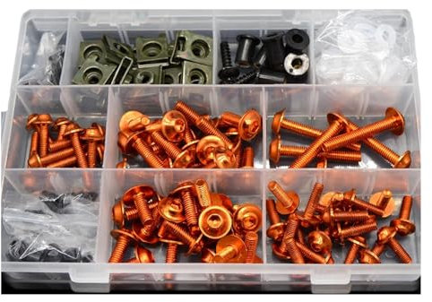 Ersatzschrauben- und Mutternsatz für Motorräder Für HON@&DA CB1000R 2008-2018 2017 2016 2015 Motorrad Verkleidung Körper Bolt Kit Schraube Spire Geschwindigkeit Verschluss Clip Mutter Montage Mutter(C