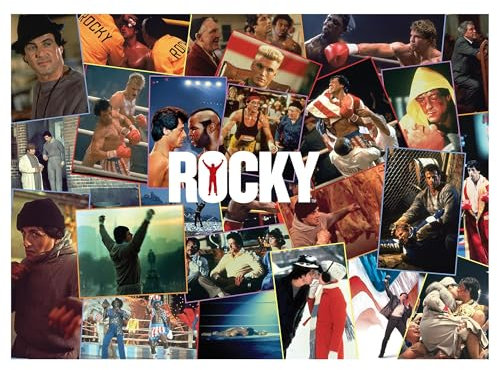 Rocky Movie Collage 1000-Piece Jigsaw Puzzle | Toynk Exclusive