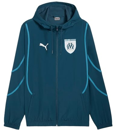PUMA Olympique Marseille Prematch Jacke 2024/2025 Unisex