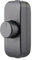 LED Dimmer Switch 1 Gang: Inline Dimmer Switch with Rotary Control Trailing Edge Dimmer Switches Rated 3-100W for Home and RV Use For Dimmable LED Lamps, and Halogen Bulbs（ Black Arc）