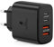 Chargeur USB C 40W 4 Ports, Bloc Chargeur Rapide PD QC3.0 Rapide, Adaptateur Secteur Type C pour iPhone 16/15/14/13/12 Pro Max, Samsung Galaxy S24/S23/S22, iPad, Xiaomi, Huawei (Noir)