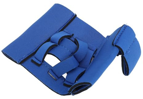 ZDETGU Finger-Web-Trainingshandschuh für Baseball und Softball, Web-Handschuhfänger, Polyesterfaser-Trainingshilfe für Tennis, Squash, Sportbegeisterte (Blue)