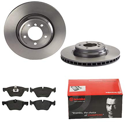 2 Bremsscheiben belüftet 348 mm + Bremsbeläge Vorne von Brembo Innenbelüftet (1420-53839) Bremsensatz Bremsanlage Bremsen-Kit,Bremsenset, Bremsscheiben, Bremsbeläge, Bremsen-Set, Beläge, Bremsbelag,