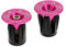 MagiDeal VTT Vélo Guidon Grips Bouchon Poignée Barre Embouts de Bout Accessoire, Rose Rouge, 2.5cm