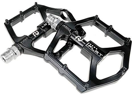 FrontStep Magnesium Legierung Anti-Rutschpedale Leicht MTB/Mountainbike/Rennrad/Stadtrad/Radsport Pedal/BMX Fahrrad Pedale Mit Cr-Mo Stahlspindel