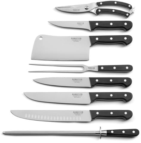 Sabatier Trompette Universal - Set 8 couteaux de boucher