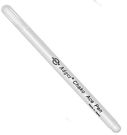 TopHomer Wasserlöschbarer Stift, verschwindende Tinte, Stoffmarker, wasserlöslicher Stift, Kreuzstich, Stickerei, Stoff, verblasste Markierung, Kreidestift für Schneider, Quilten, Schneider