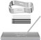 Pointe De Remplacement pour Note 8/9 Tab S 3/4, Remplacement des Pointes De Stylet S avec Outil De Retrait des Pinces(Noir)