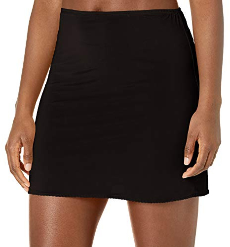 Jones New York womens Silky Touch 16 Anti-cling Above Knee Half Slip, Black, Large US
