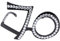 PRETYZOOM Geburtstag Nummer Brille Kristallrahmen Strass Digital 70 Kostüm Sonnenbrille Neuheit Brille Foto Requisite für 70. Geburtstag Hochzeitsfeier Dekor