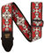 Ernie Ball Red Trellis Jacquard Gitarrengurt