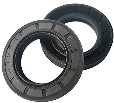 4 Stück TC Typ NBR Radialwellendichtring Wellendurchmesser 8mm, Außendurchmesser 16mm Nitril Doppellippe Wellendichtring mit Feder, TC-8x16x5mm