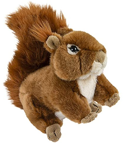Teddys Rothenburg Eichhörnchen Kuscheltier 17 cm braun Plüschtier