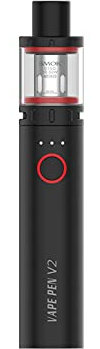 Smok Vape Pen V2 Kit | Original Smok 60w Vape Kit mit 3ml Kapazität Built in 1600mah Batterie Mesh 0.15ohm V2 Coils no nicotine no liquid