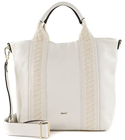Abro Leather Dalia Shopper Kaia Small S Ivory