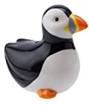 CGB Giftware Puffin Bird Light Pull | Black White | Cord Pull for Bathroom Lighting Blinds Curtains Ceilings Fans | The Drawer Pull Collection GB06330
