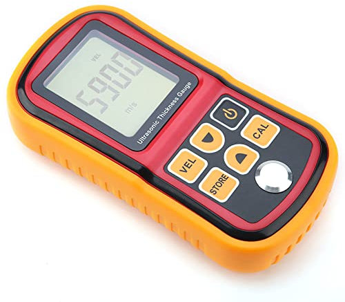 thickness gauge,Ht-1200 Jauge D'Épaisseur À Ultrasons Lcd,Appareil De Mesure D'Epaisseur De Metal,Testeur D'Épaisseur De Métal Mini Mesure Hautement Humide Mm Gm100 Jauge D'Épaisseur À Ultrasons Numér