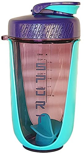 CMLLING Shaker 20 OZ, Shaker Protéiné, Shaker avec agitateur, Shaker de fitness portable Workout Water Cup