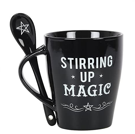 Squatch Stirring Up Magic Mug and Spoon Set
