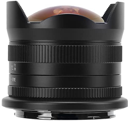 7.5mm F2.8 II 190° View Z‑Mount Fisheye Lens forZ5/Z6/Z7/Z50/Z6 II/Z7 II, Ultra‑Wide Angle Lens with Lightweight Design
