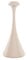 SIGOR Nudrop mini - Dimmbare kleine LED Akku-Tischlampe Indoor & Outdoor, Höhe 21 cm, aufladbar mit easy-connect puk, 7 h Leuchtdauer, dünenbeige