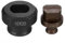 sourcing map Kit de poinçonnage hydraulique de 16 × 20 mm de diamètre pour perforatrice hydraulique électrique MHP-20 JP-20, bordeaux et noir