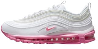 NIKE Air Max 97 Baskets pour femme, Mousse blanche et rose, 37.5 EU