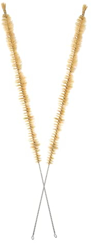 KOMBIUDA Juego De 2 Cepillos De Limpieza De Tubos De Ensayo con Mango Ergonómico para Diseño De Laboratorio Fácil De Usar para El Hogar La Oficina La Escuela Y El Centro De Ciencias