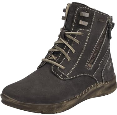 Josef Seibel Damen Schnürstiefeletten Conny 55,Weite G (Normal),Wechselfußbett,wasserdicht