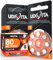 80 Hearing Aid Batteries Size 13 Udivita PR48 (Orange) with Phono Pulse Technology - 10 Blisters of 8 Batteries
