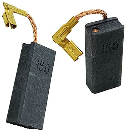 2x Kohlebürsten für Makita HM0871C / HM 0871 C Abbruchhammer CB-350 - TN 194160-9/6,5 x 11 x 25 mm