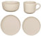 Mica Decorations Ozzu Tafelservice für 4 Personen – Steingut – Taupe