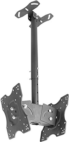 KCGCIHMS Soporte de Pared para TV, Soporte de TV para Techo, Soporte de Pared para TV Compatible con Pantallas Planas de TV de 20 a 32 Pulgadas, Soporte de TV de Techo con rotación de 360 °