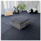 10mm Thickned Plush EVA Foam Floor Mat 30x30cm Square Interlocking Carpet Mat Fluffy Foam Tiles DIY Puzzle Flooring Area Rug(Color:Black)