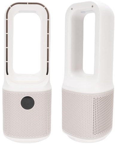 14.2in Bladeless Desk Fan, 60° Oscillating Table Fan Small Personal Cooling Fans with 9 Speeds & Night Light & Timer, Rechargeable Super Quiet Fans for Bedroom Home Office