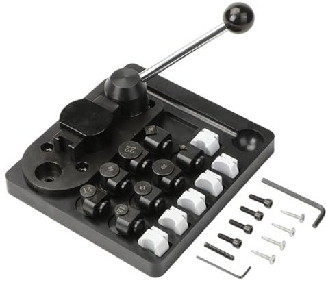 Niesel Spoon Ring Bender, Ring Press, Adjustable Metal Stretcher & Ring Size Adjuster Accessories for Silversmiths, Wire Wrapping, Bead Jewellery, Jewellery Making and Bracelet Processing