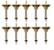 Ditale per valvola scaldabagno, 10 pezzi, per elettrodomestici elettrici (10 mm)