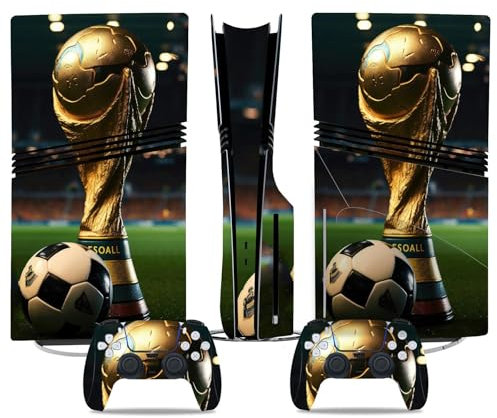 Antigraffio Per PS5 Pro Skin Disc Edition & Per PS5 Pro Skin Digital Edition Console Controller Vinyl Cover Skins Wraps Scratch Resistant Compatible 22864 Senza Schiuma(Digital Edition)