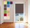 Tageslicht Classic Rollo Schokobraun 65x150cm Klemm Fix Rollo