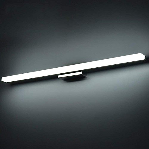 Kairry Led Spiegel Bad Badezimmer Spiegel Leichtes Make-Up Wand Lampe Einfach Moderne Spiegel Schrank Lampe,120Cm Weiß