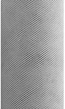 Creativery 9m Tüll Deko Stoff 30cm Tüllband Netz Rolle Tüllstoff Tütüs Hochzeit Silber grau 077