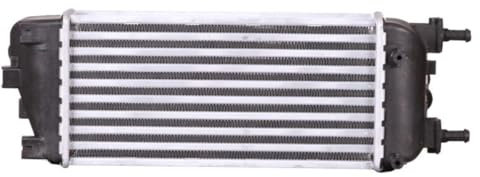 NISSENS 96271 Ladeluftkühler LLK für FIAT Panda Schrägheck (312, 319) Turbo Intercooler Netzlänge 290 mm, Netzbreite 128 mm, Netztiefe 64 mm, ohne Schnellkupplung